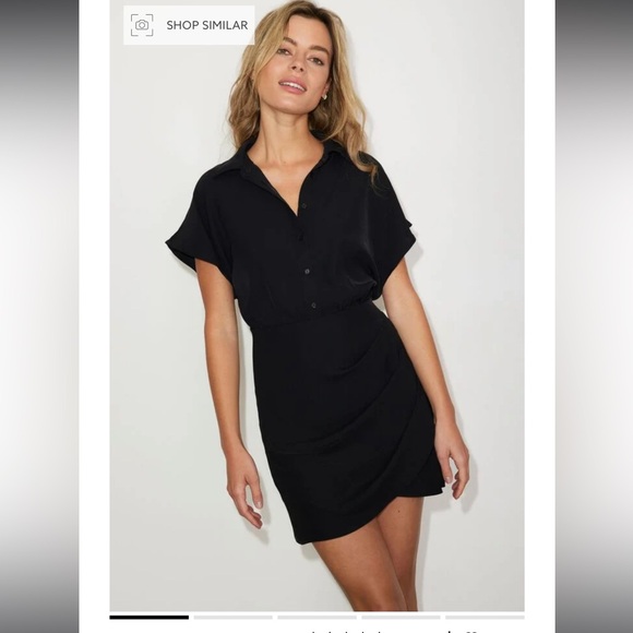 Dynamite black Genvieve mini dress - Picture 6 of 6